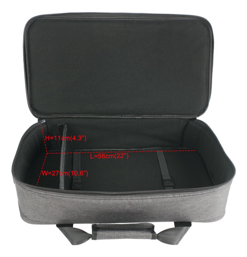 Caja De Pedal De Guitarra Caja De Pedalboard 36cmx23cmx14cm