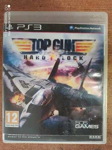 Top Gun Hard Lock PS3 mídia física original Play 3 Jogo de Avião