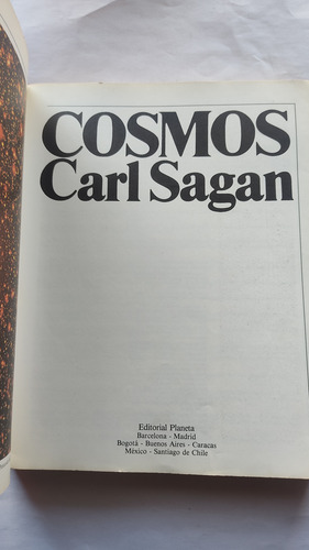 Cosmos Carl Sagan (Usado)