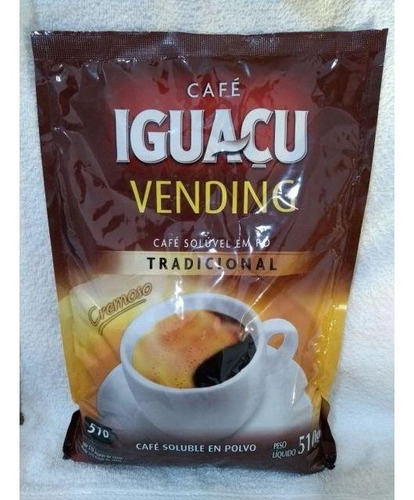 Café Solúvel Iguaçu Tradicional Em Pó 510gr Vending
