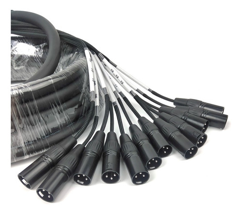Cable Snake Sub Snake Medusa 12 Canales 5 Mts
