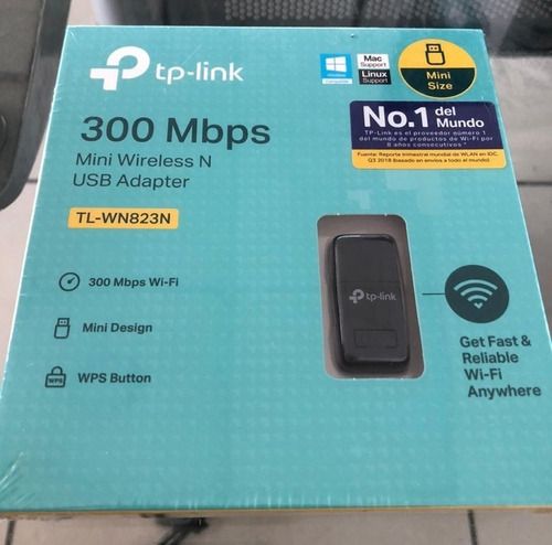 Mini Tarjeta Red Wifi 300mbps 2.4ghz Windows Pc Portable