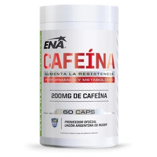 Cafeina 60 Caps Performance Resistencia Energia Ena Sport