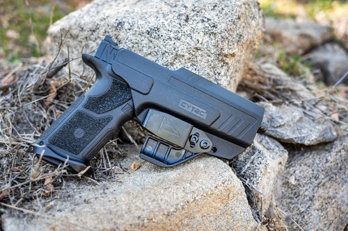Funda ambidextra Glock G17 G22 G31, oculta, con velo, interior, Iwb