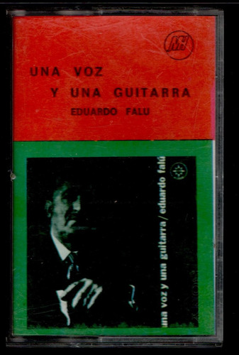 Cassette  Eduardo Falú Una Voz Y Una Guitarra.