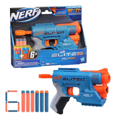 Lanzador De Dardos Nerf Elite 2.0 Volt Sd-1 E9952 Hasbro