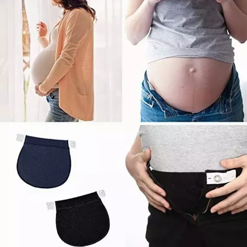 Pantalone Maternidad Extensor Cintura Ajustable Con Elástico