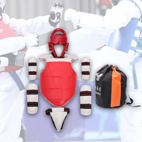 Set De Protección Para Taekwondo Con 160 A 170cm