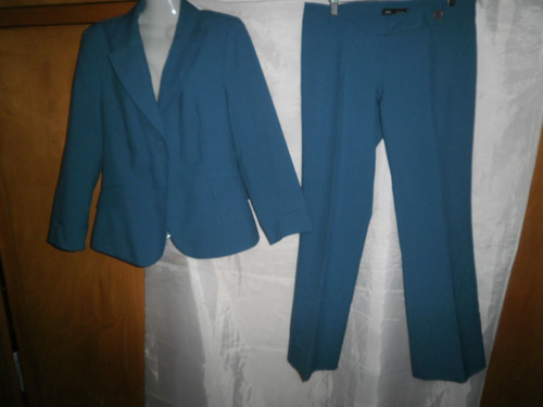 Traje De Dama , Blazer Y Pantalón. Talle 44