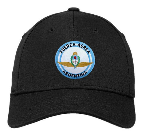 Gorra Gorro Bordada Escudo Fuerza Aérea Argentina Mod2