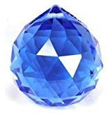 Prisma Bola Cristal Asfour Azul
