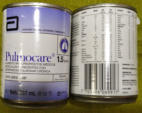 Pulmocare 237ml 24 Unidades - L a $1310