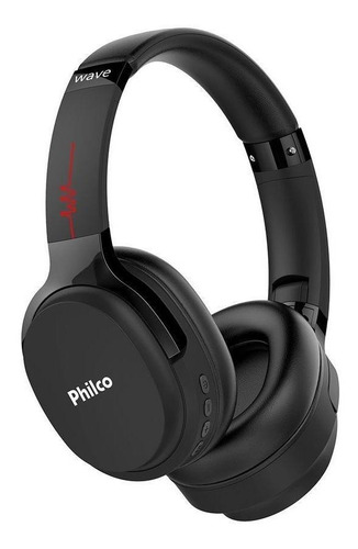 Fone De Ouvido Headphone Philco Pfo01btp Bluetooth Preto 