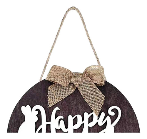 Letrero Colgante De Madera Con Diseño De Pascua,