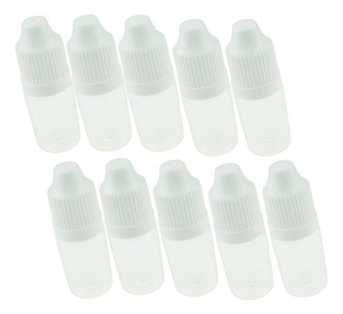 Botellas De Plástico Transparente 5ml Con Gotero