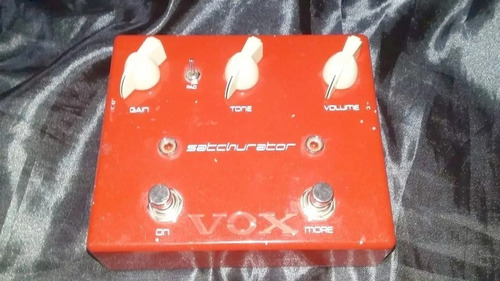 Pedal Vox Joe Satriani Distorção Satchurator