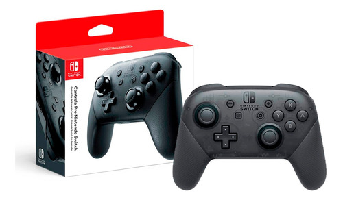 Controle Nintendo Switch Pro Sem Fio Preto