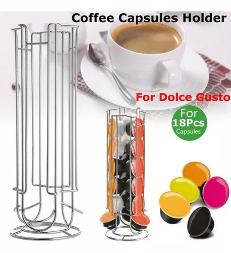 Soporte dispensador de 18 cápsulas de café Dolce Gusto