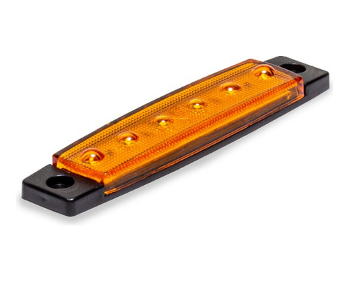 Lanterna Lateral 6 Leds Smd 12v 24v Ip 65 Reboque Carreta