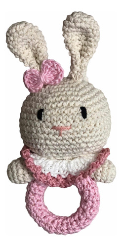 Sonajero Amigurumi Crochet Con Aro