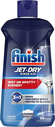 Finish Jet-dry Rinse Aid 80 Lav - Unidad a $57990