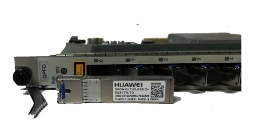 Imagem 1 de 2 de  Placa Huawei (para Olt Ma5608t Ma5680t) Gpfd 16 Gpon C+c/nf