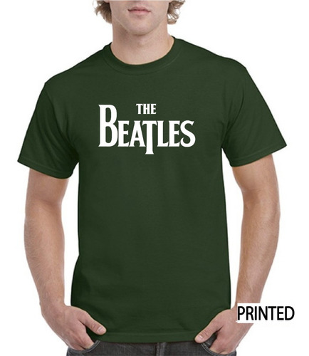 Polera Hombre Estampado The Beatles