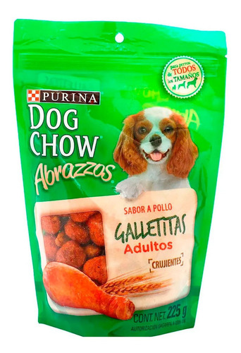 Premios Perros Dog Chow Galletitas Adulto 225g Purina