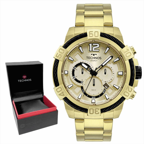 Relógio Masculino Technos Legacy Dourado