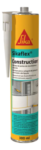 Sikaflex Construction Sika - Selante Elástico 300ml Kit 12un