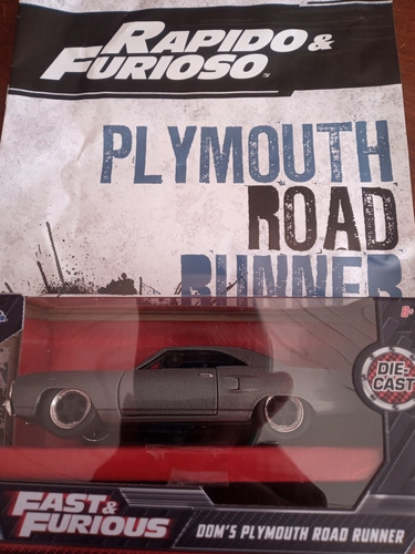 Plymouth Rosdrunner  Rápido Y Furioso Escala