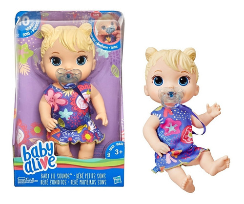Imagen 2 de 4 de Muñeca Baby Alive Soniditos Rubia