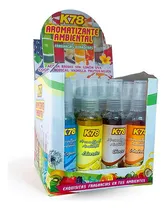 Comprar Perfume Aromatizante Auto Ambiente K78 75cc X 16u Atomizador