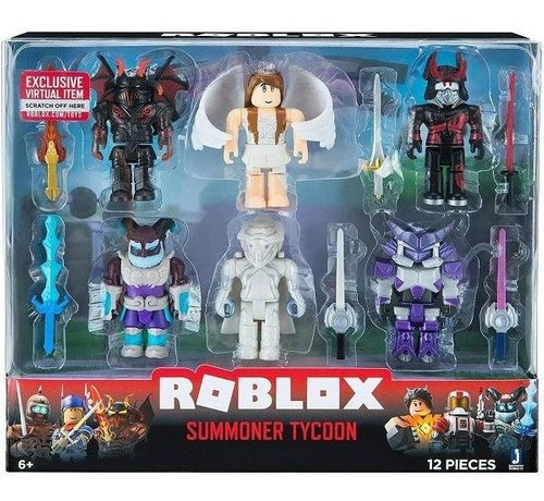 Roblox Pack C 6 Bonecos 6 Acessorios 2224 Summoner Tycoon Mercado Livre - jogo de roblox transformers