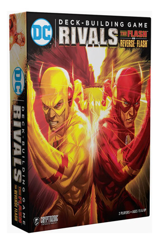 Juego De Mesa Rivals: Flash Vs Reverse Cryptozoic Dc Dbg