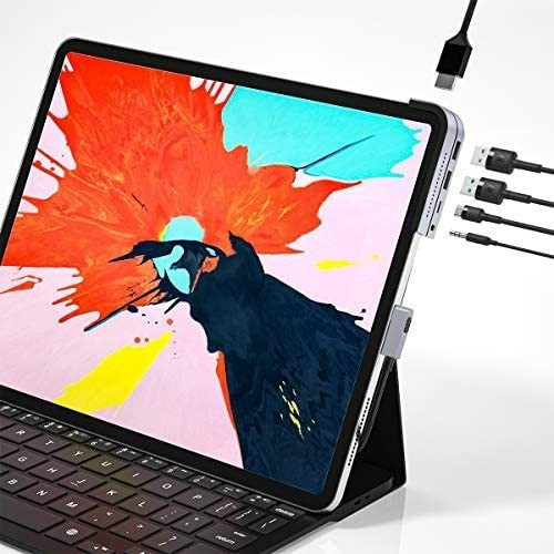 Adaptador Multipuerto Baseus 6 En 1 Para iPad Pro 2018, 2020