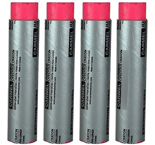 Carmel Jumbo Ganaderia Pintura Crayon 5  Largo 4 (rosa Para