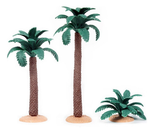 Figura De Árbol De Plantas De Plástico Con Modelos De Cactus