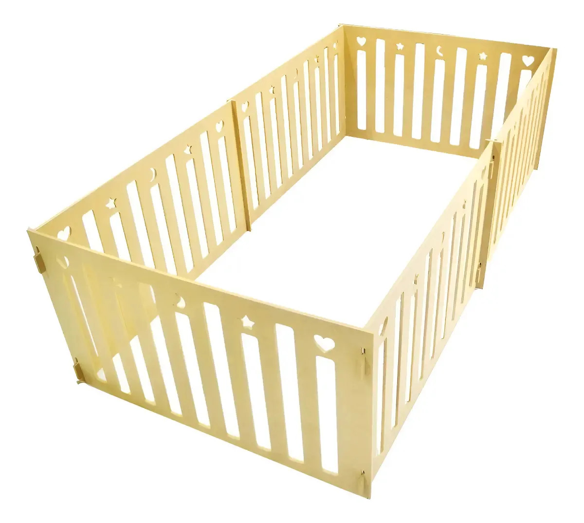 Corralito Corral Pelotero Madera 200x100x60cm Extensible Madera