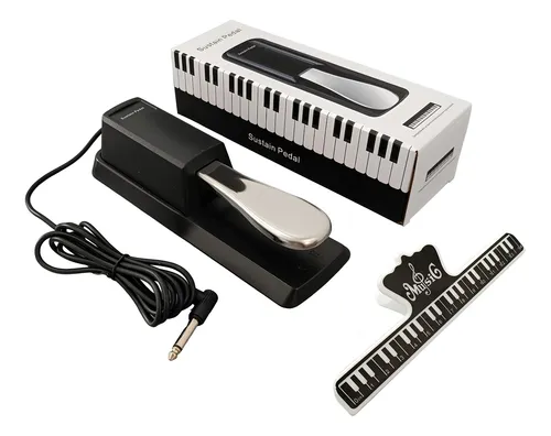 Pedal Sustain Piano Teclado Universal Yamaha Roland Casio Menor preço em Pedal Sustain Piano Teclado Universal Yamaha Roland Casio