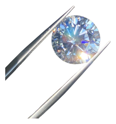 Diamante Moissanita Corte Redondo 1.0ct 6.5mm Certificado
