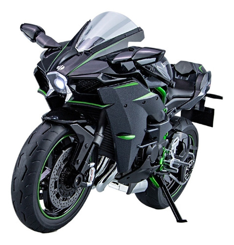 Kawasaki Ninja H2r Mini Modelo De Moto De Metal