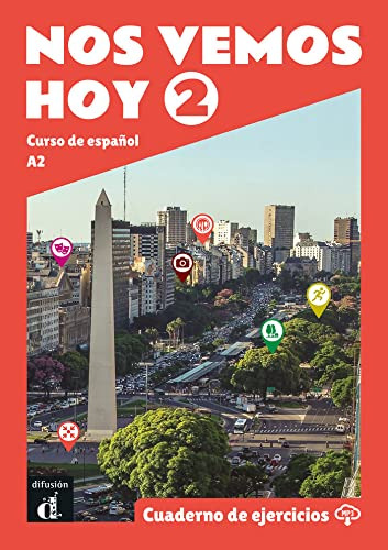 Nos Vemos Hoy 2 Cuaderno De Ejercicios, De Aa.vv. Editorial Difusion En Español