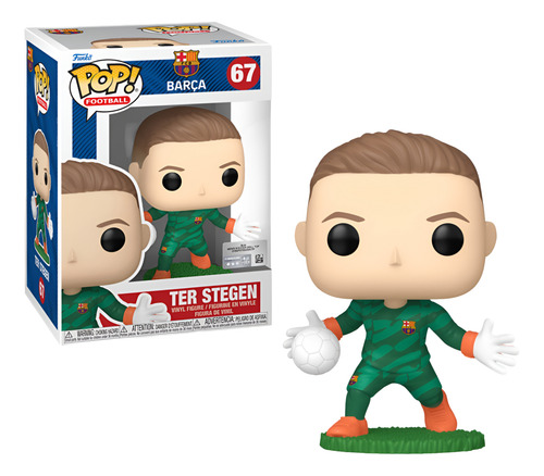 Funko Pop Ter Stegen #67 Fc Barcelona Laliga Barça Portero