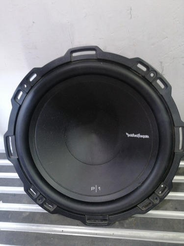 Bajo Rockford P1 12 PuLG Bobina Sencilla 500w 4 Ohm