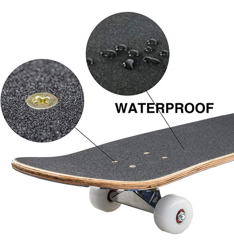 Imagen 2 de 6 de Skate Skateboards Patineta Profesional Monopatin Deck Truck
