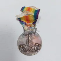 Comprar Antigua Medalla Italia 1 Guerra 1914 Gran Guerra Mag 64767