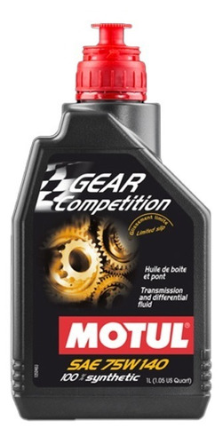 Aceite 75w140 De Trasnmisión Motul Gear Competition 1l