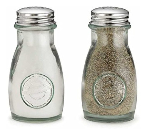 Tablecraft H6618cm Salt Y Pepper Shaker Set 4 Oz Verde