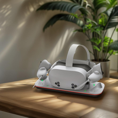 Para Cargar Cascos Meta Quest3/3s Vr